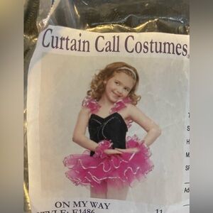 NWOT Curtain Call Dance Recital Costume Size CME